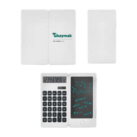 Promosyon AK-2807 12 Haneli Hesap Makinesi Beyaz , görsel 4
