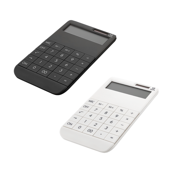 Promosyon AK-6190 12 Haneli Hesap Makinesi Beyaz, Renk: Beyaz , görsel 3