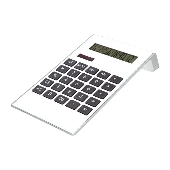 Promosyon AK-8161 12 Haneli Hesap Makinesi Beyaz 