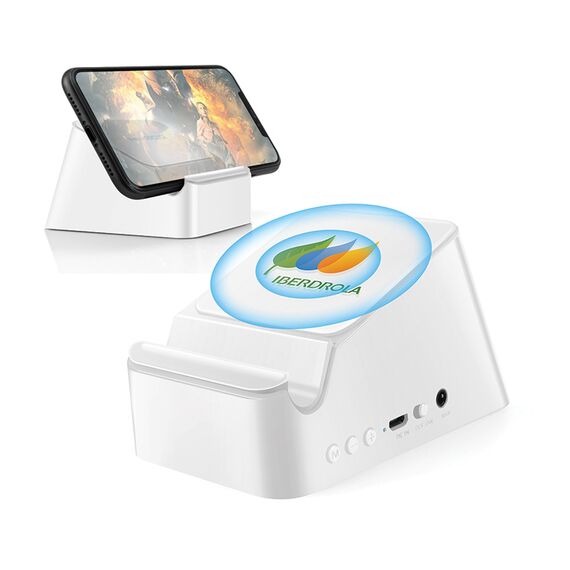 Promosyon AK-SP-4100 Bluetooth Standlı Hoparlör Beyaz, Renk: Beyaz 