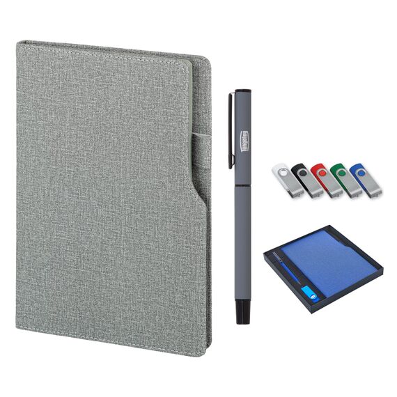 Promosyon AK-2320-K Hediyelik Set Gri, Renk: Gri 