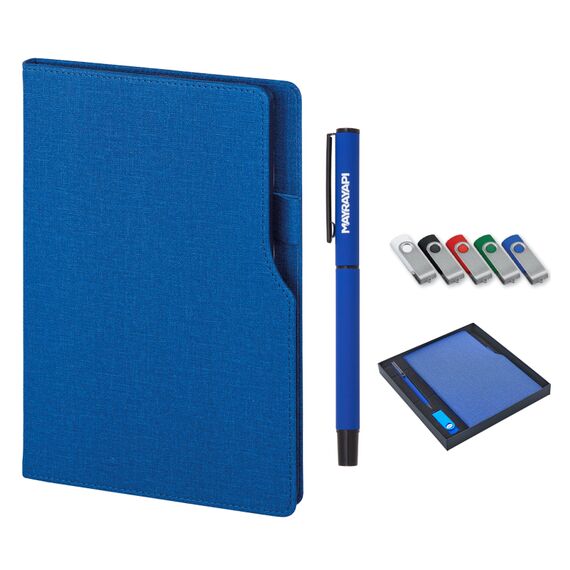 Promosyon AK-2320-K Hediyelik Set Lacivert, Renk: Lacivert 