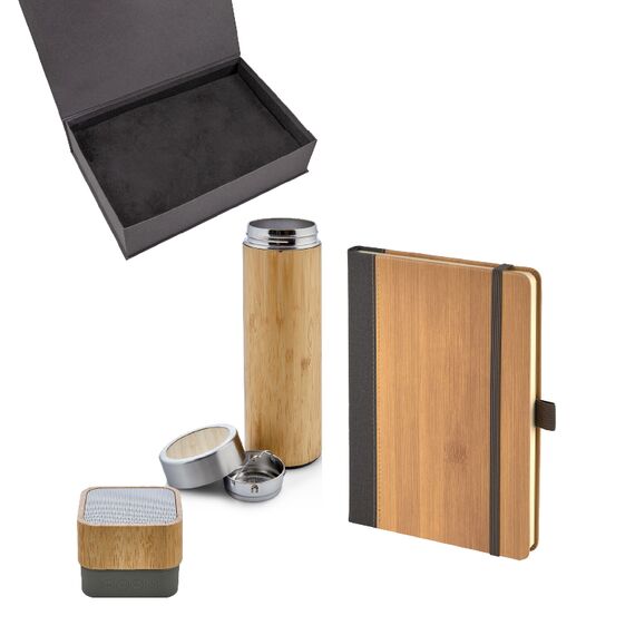 Promosyon AK-5080 Hediyelik Set Bambu , görsel 2