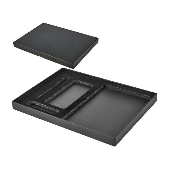 Promosyon AK-KT-943-BOS 305 x 223 x 27 mm Hediye Set Kutusu Siyah-Boş 