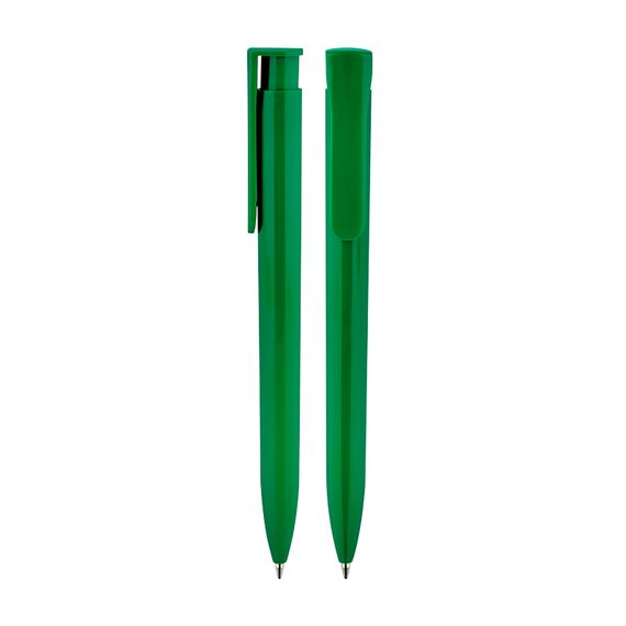 Promosyon AK-520 Plastik Tükenmez Kalem Yeşil, Renk: Yeşil 