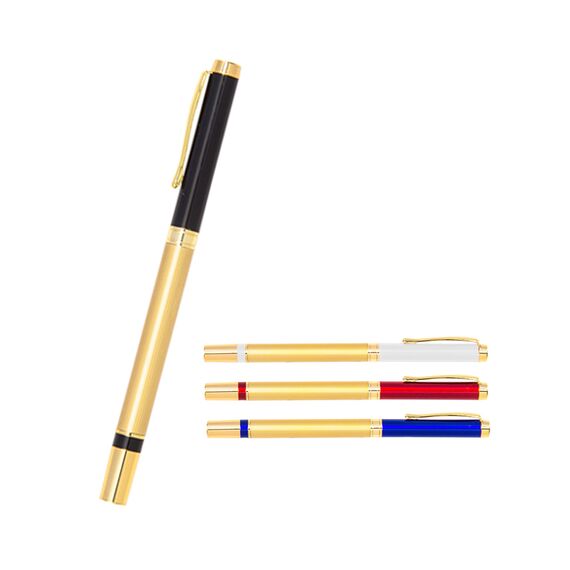 Promosyon AK-1101 Metal Roller Kalem Beyaz, Renk: Beyaz , görsel 2