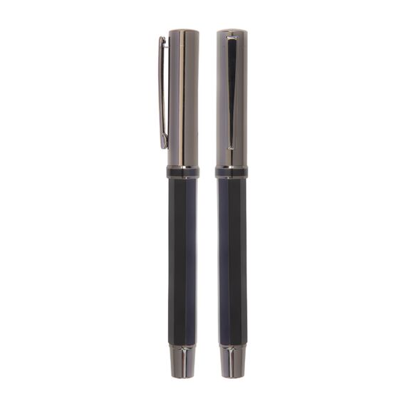 Promosyon AK-1103 Metal Roller Kalem Siyah, Renk: Siyah 
