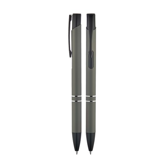 Promosyon AK-1120 Metaltükenmez Kalem Füme, Renk: Füme 