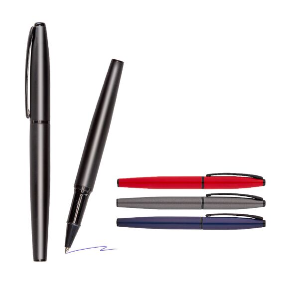 Promosyon AK-1208-R Metal Roller Kalem Mavi, Renk: Mavi , görsel 2