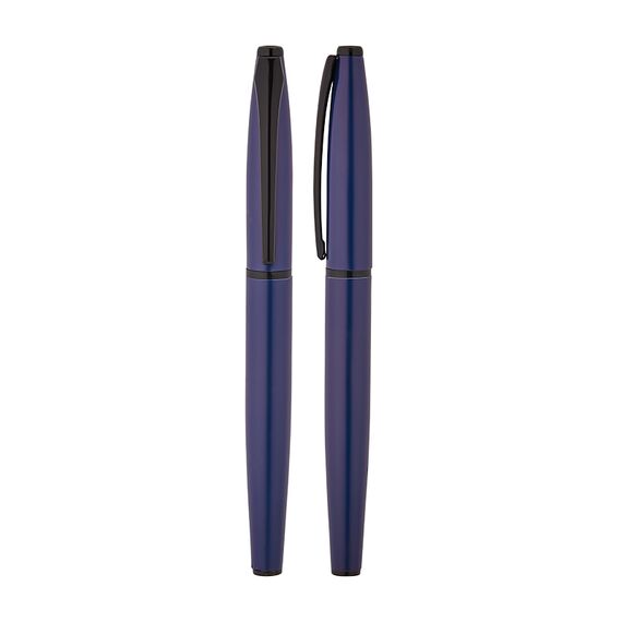 Promosyon AK-1208-R Metal Roller Kalem Mavi, Renk: Mavi 