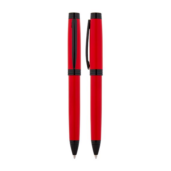 Promosyon AK-1216-T Metal Tükenmez Kalem Kırmızı, Renk: Kırmızı 