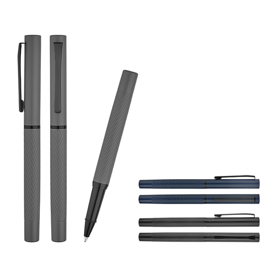 Promosyon AK-1251-R Metal Roller Kalem Siyah, Renk: Siyah , görsel 2