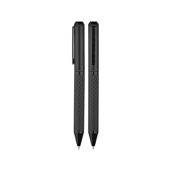 Promosyon AK-1254-T Metal Tükenmez Kalem Siyah, Renk: Siyah 