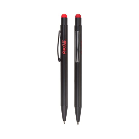 Promosyon AK-525 Metal Tükenmez Touchpen Kalem Kırmızı, Renk: Kırmızı 