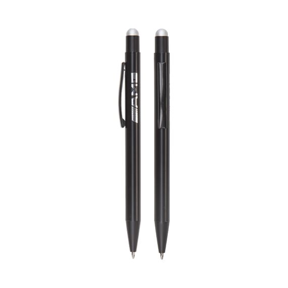 Promosyon AK-525 Metal Tükenmez Touchpen Kalem Silver, Renk: Silver 