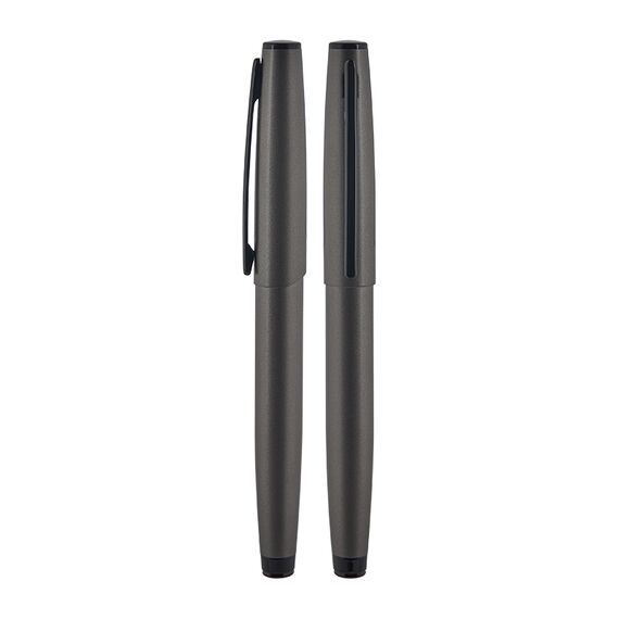 Promosyon AK-675-R Metal Roller Kalem Füme, Renk: Füme 