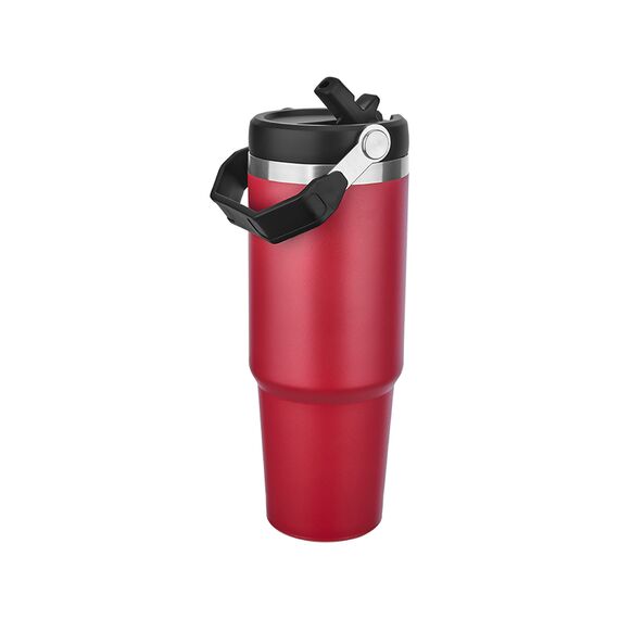 Promosyon AK-5342 Çelik Termos / 900 ml Kırmızı, Renk: Kırmızı , görsel 2
