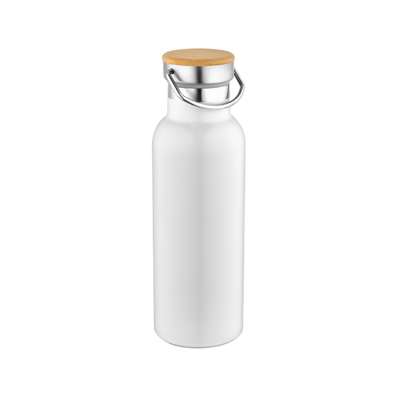 Promosyon AK-5356 Çelik Termos / 500 ml Beyaz, Renk: Beyaz , görsel 2