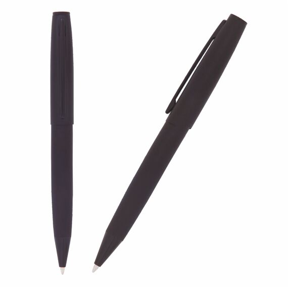 Promosyon AK-675-T Metal Tükenmez Kalem Mat Siyah 