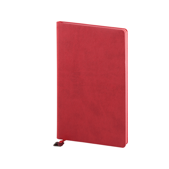 Promosyon AK-2280 13 x 21 Yumuşak Kapaklı Termo Deri Defter Kırmızı, Renk: Kırmızı 