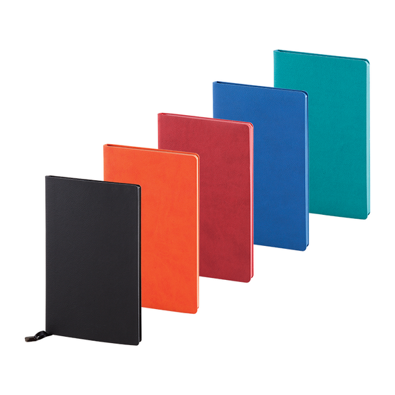 Promosyon AK-2280 13 x 21 Yumuşak Kapaklı Termo Deri Defter Turuncu, Renk: Turuncu , görsel 2