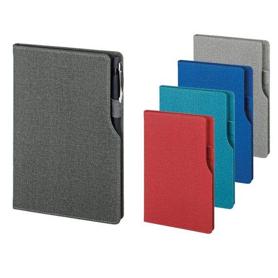 Promosyon AK-2320 15 x 21 Termo Deri Defter (Ivory Kağıt) Turkuaz, Renk: Turkuaz , görsel 2