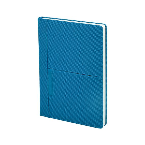Promosyon AK-2422 15 x 21 Termo Deri Defter Mavi, Renk: Mavi 