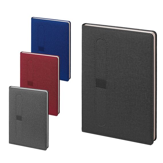 Promosyon AK-2425 15 x 21 Termo Deri Defter Kırmızı, Renk: Kırmızı , görsel 2