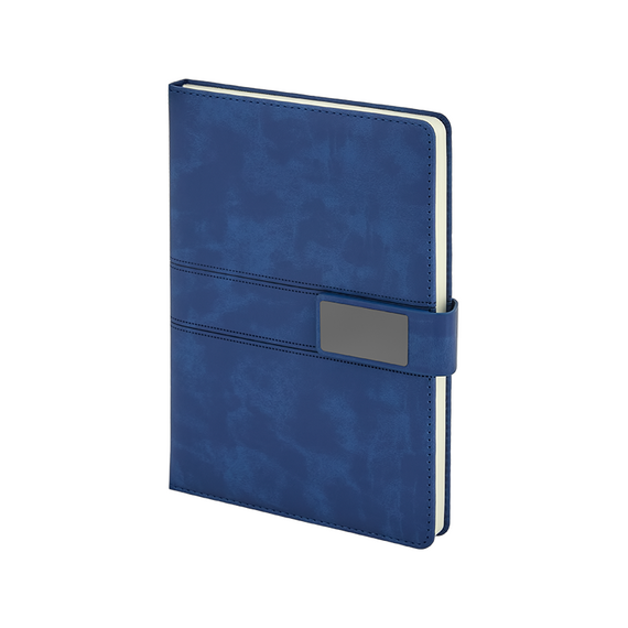 Promosyon AK-2441 15 x 21 Termo Deri Defter Lacivert, Renk: Lacivert 