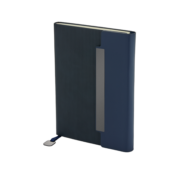 Promosyon AK-2444 15 x 21 Termo Deri Defter Lacivert, Renk: Lacivert 