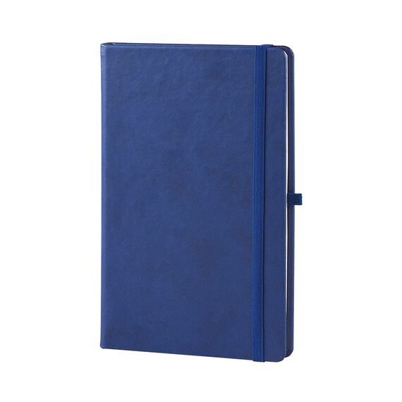 Promosyon AK-917 13 x 21 Termo Deri Defter (Ivory Kağıt) Lacivert, Renk: Lacivert 
