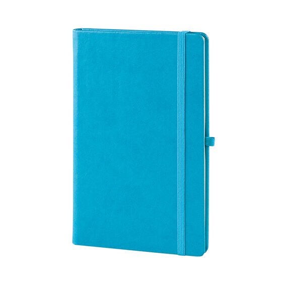 Promosyon AK-917 13 x 21 Termo Deri Defter (Ivory Kağıt) Turkuaz, Renk: Turkuaz 