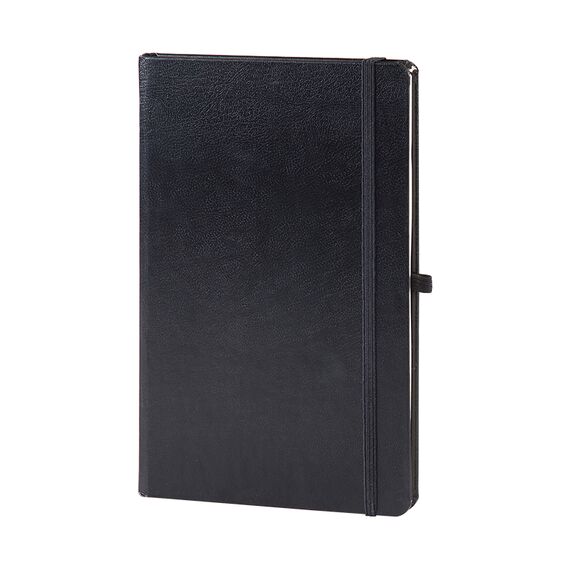 Promosyon AK-918 13 x 21 Cilt Bezi Defter (Ivory Kağıt) Siyah-112 Yaprak, Renk: Siyah-112 Yaprak 