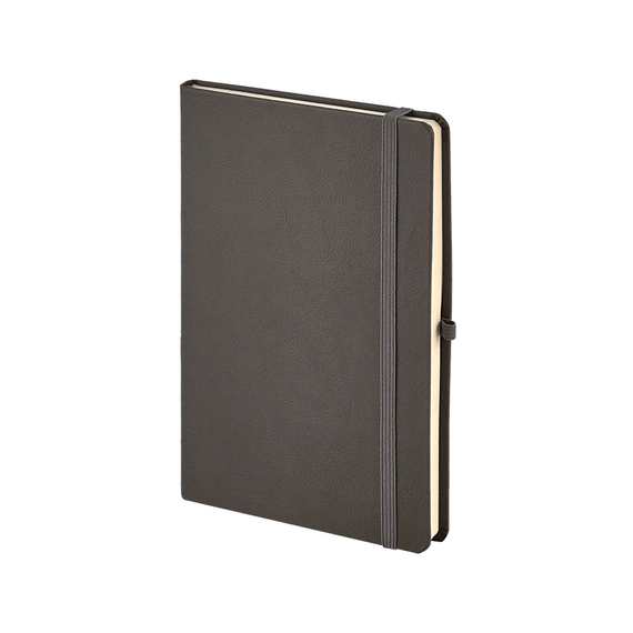 Promosyon AK-920-EKO 13 x 21 Termo Deri Defter (Holmen Kitap Kağıdı) Füme, Renk: Füme 