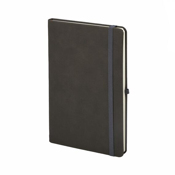 Promosyon AK-920-EKO 13 x 21 Termo Deri Defter (Holmen Kitap Kağıdı) Füme-Yeşil, Renk: Füme-Yeşil 