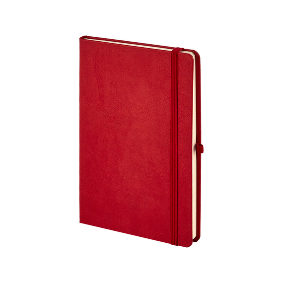 Promosyon AK-920-EKO 13 x 21 Termo Deri Defter (Holmen Kitap Kağıdı) Kırmızı, Renk: Kırmızı 