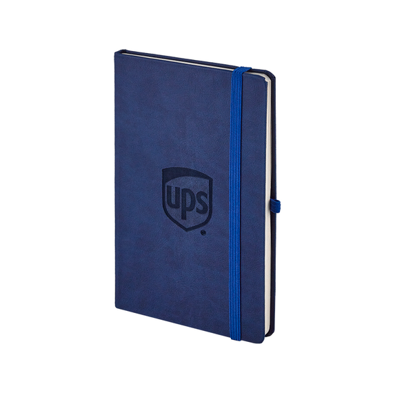 Promosyon AK-920-EKO 13 x 21 Termo Deri Defter (Holmen Kitap Kağıdı) Lacivert, Renk: Lacivert 