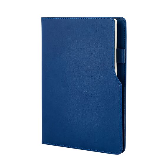 Promosyon AK-941-HOLMEN 15 x 21 Termo Deri Defter (Holmen Kitap Kağıdı) Lacivert, Renk: Lacivert 