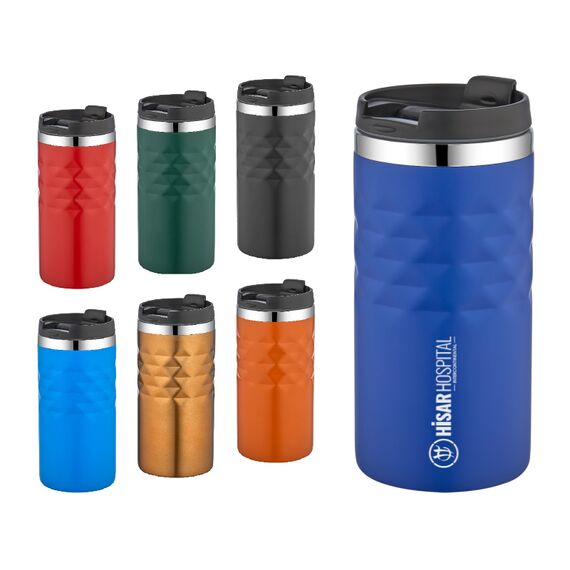 Promosyon AK-5340 Çelik Kupa / 300 ml Mavi, Renk: Mavi , görsel 2