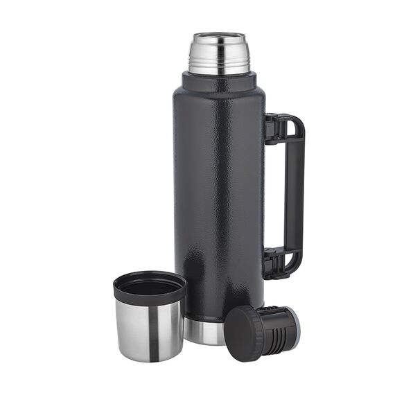 Promosyon AK-5341 Çelik Termos / 1450 ml Siyah 