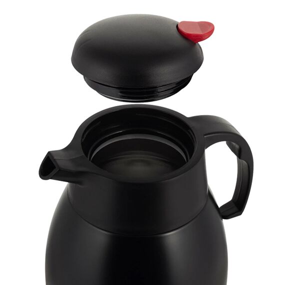 Promosyon AK-5343 Çelik Termos / 1.500 ml Siyah, Renk: Siyah , görsel 3