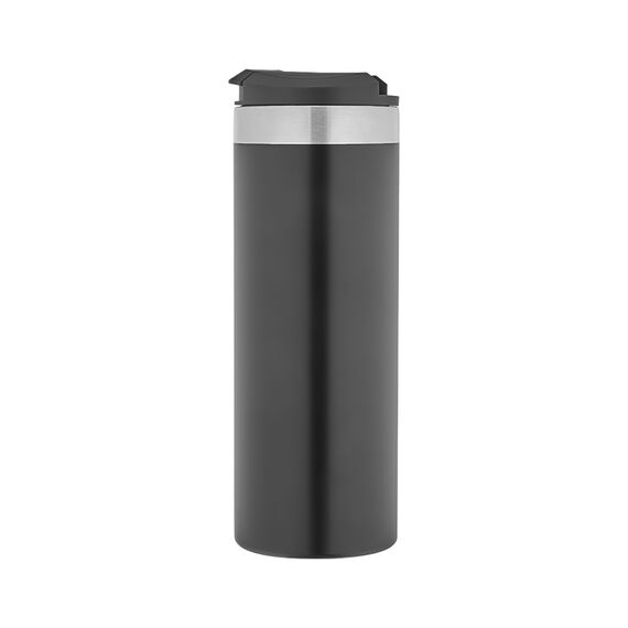Promosyon AK-5345 Çelik Termos / 450 ml Siyah , görsel 2
