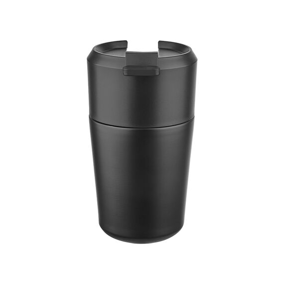 Promosyon AK-5355 Çelik Termos / 380 ml Siyah, Renk: Siyah 
