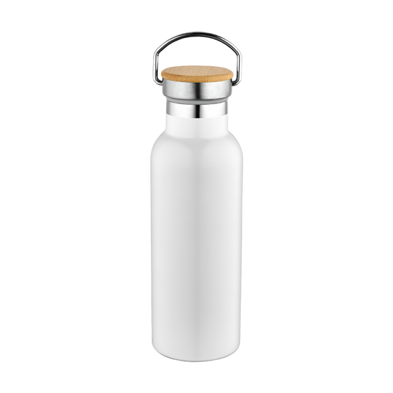Promosyon AK-5356 Çelik Termos / 500 ml Beyaz, Renk: Beyaz 
