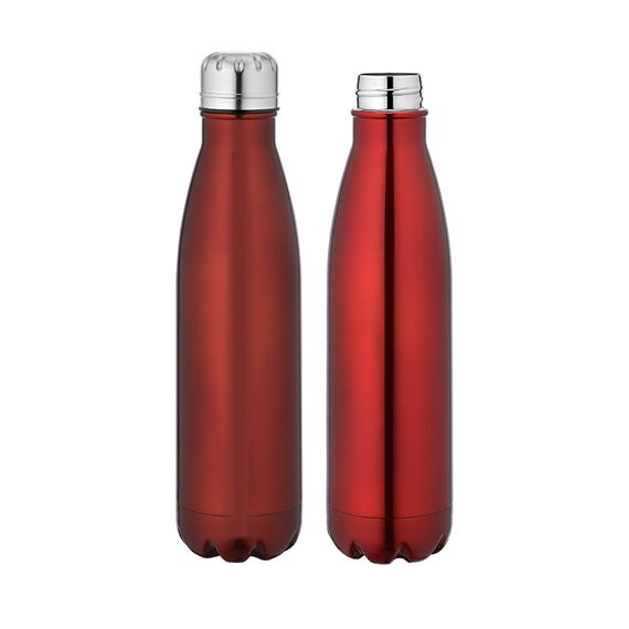Promosyon AK-5551 Çelik Termos / 500 ml Kırmızı, Renk: Kırmızı 