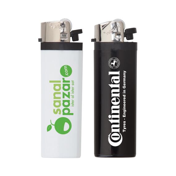 Promosyon AK-YMN-218 I-Lighter Taşlı Siboplu Çakmak Siyah, Renk: Siyah , görsel 2