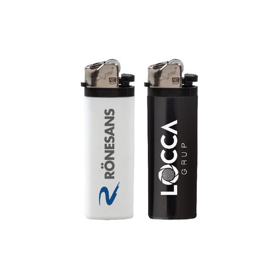 Promosyon AK-YMN-224 I-Lighter Taşlı Siboplu Çakmak Siyah, Renk: Siyah , görsel 2