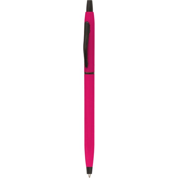 Promosyon ET-0555-250 Tükenmez Kalem Fuşya Pembe, Renk: Fuşya Pembe 