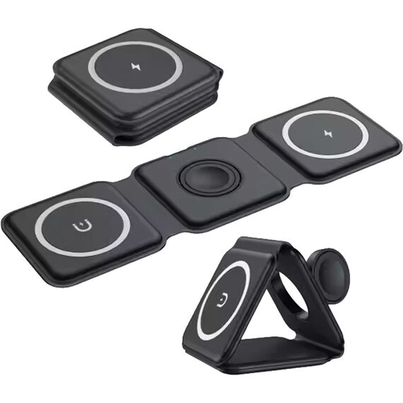 Promosyon ET-PWB-245 Wireless 3Lü Şarj İstasyonu Beyaz, Renk: Beyaz , görsel 3