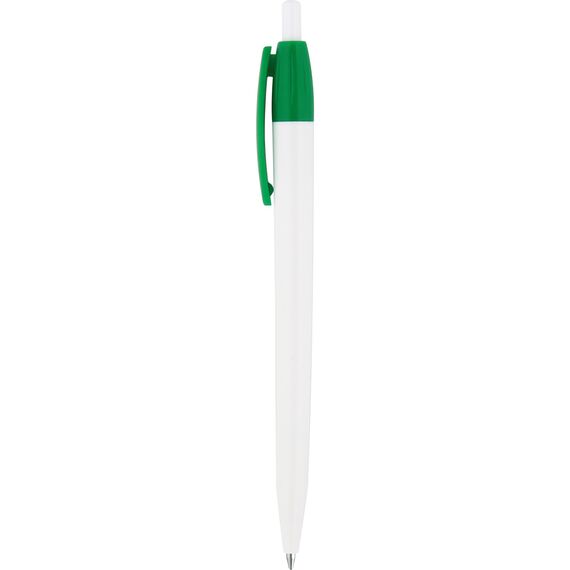 Promosyon ET-0544-70 Plastik Tükenmez Kalem Yeşil, Renk: Yeşil 
